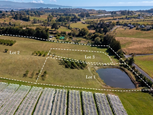 K Real Estate Agency - Motueka | Nelson | Tasman & Golden Bay - Lots 1-3 Pomona Road Subdivision - Ruby Bay